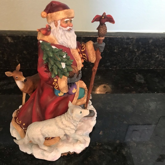 San Francisco Vintage Santa Claus Music Box - Picture 3 of 6
